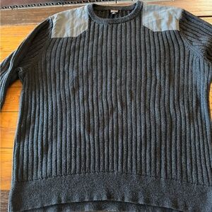 Patagonia Men’s Fog Cutter Knit 3xl sweater in Grey. 7 gauge 40% recycled cotton